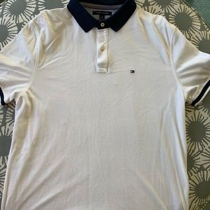 Men’s Large Tommy Hilfiger White Polo